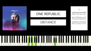 OneRepublic - Distance (BEST PIANO TUTORIAL & COVER)