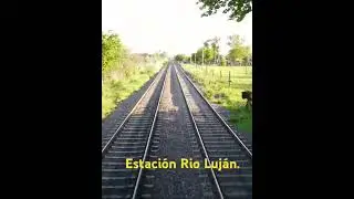 Estacion Rio Luj&aacute;n entre Campana y Escobar ffcc Mitre ramal Villa Ballester - Z&aacute;rate.