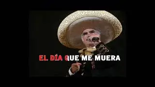 Vicente  Fernandez   mi adios a la vida   karaoke