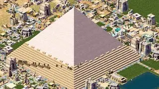 Watch the construction of a Grand Pyramid Complex (Pharaoh and Cleopatra Music/ Soundtrack / 1999)