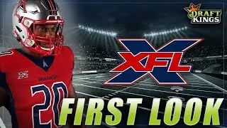 DRAFTKINGS XFL DFS НЕДЕЛЯ 1 ПЕРВЫЙ ВЗГЛЯД НА СОСТАВ