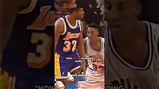 Scottie Pippen gave Magic a NIGHTMARE😮🔥 #shorts