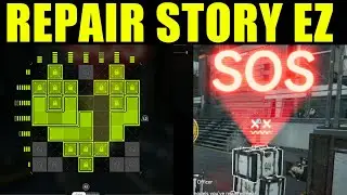 arknights endfield - repair story quest guide | fix the damaged robot (all puzzle solutions)