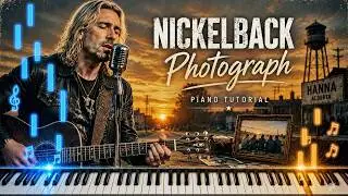 Learn To Play Photograph Nickelback on Piano! (Beginner)