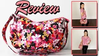 Vera Bradley Cotton On the Go Floral Crossbody Bag Review | Mompreneur Life ❤️ Vlog