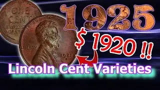 1925 Wheat Penny Varieties Worth Money To Look For