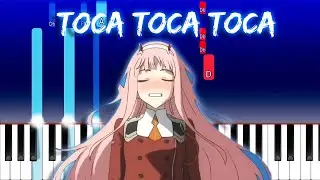 TOCA TOCA TOCA Meme (Piano Tutorial)