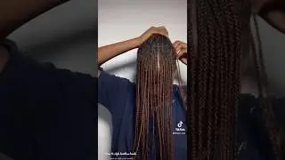 How to style knotless braids&hellip; #hairstyle #knotlessbraids #knotlesshairstyle #knotlessbraidstutorial