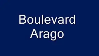 Boulevard  Arago Paris 13e et 14e arrondissements