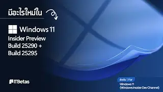 มีอะไรใหม่ใน Windows 11 Insider Preview Build 25290 + Build 25295