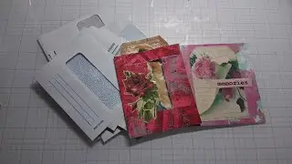 Pockets with Recycled envelopes ✂️