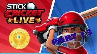 Stick Cricket Live 21 - Play 1v1 Cricket Games Sports Gameplay 2021 Exciting Super Over Part 13