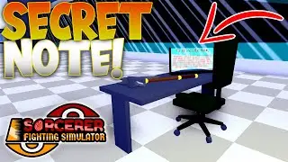 NEW SECRET MESSAGE & NEW SKIN! Sorcerer Fighting Simulator Roblox