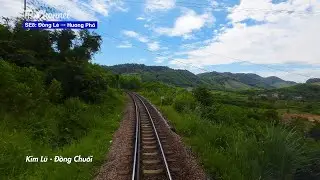 HÀNH TRÌNH TÀU HOẢ | NGẮM CẢNH ĐÈO KHE NÉT TUYỆT ĐẸP TRÊN HÀNH TRÌNH TÀU SE8 ĐỒNG LÊ ĐI HƯƠNG PHỐ