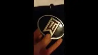 TW Belt Buckle with Nike Golf Belt Overview