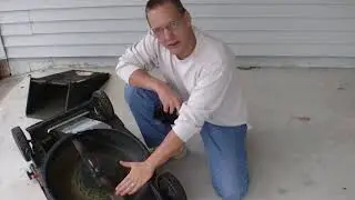 Black & Decker mm1800 Electric Mower Fan and Blade Spacer Repair