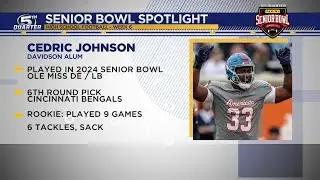 Panini Senior Bowl Spotlight: Cedric Johnson