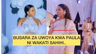 BUSARA ZA UWOYA KWA PAULA. ATA YEYE ALIZAA AKIWA MDOGO. BANY SHOWER