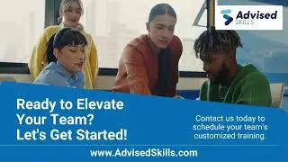 Empower Your Team with Advised Skills Training.