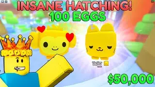 🥳I HATCHED THIS IN THE NEW UPDATE! (100+ EXCLUSIVE EGGS) 🤩