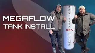 Установка водонагревателя MEGAFLOW с помощью @professorplumb
