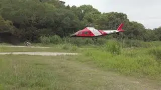 Coast guard Agusta  rc Helicopter