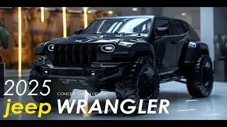 Jeep Wrangler All New 2025 Concept Car, AI Design