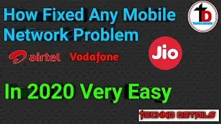 How To Fix Any SIM Data Network Problems | Airtel, Vodafone, Jio In 2020 | Very Easy Use Best Trick