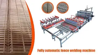 Fully automatic fence welding machine