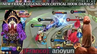 NEW FRANCA LEGEND IS COMING INSANE CRITICAL HOOK DAMAGE! | MLBB