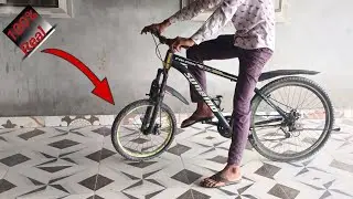 साईकिल मे आगेका पैहा छोटा लगादीया 👍👍👍|| INDIAN EXPERIMENT