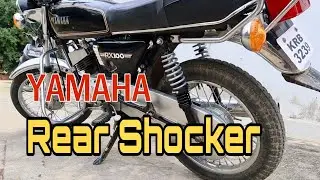 Yamaha RX 100 Rear Shocker Upgrade.