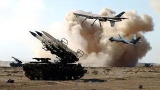 Convoy of Ukrainian Air Defense Systems Burned by Russian Explosive Drones | Arma 3