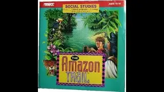 The Amazon Trail I Version 1.0 (1993) Floppy Disk for DOS