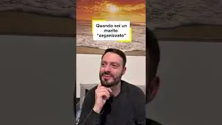 Quando sei un marito &ldquo;organizzato&rdquo;#umbertomarasco #ridere #marito #napoli #barzelletta #gag #sletch