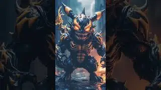 Venom virus hybrid a pikachu!!! #shorts #ytshort