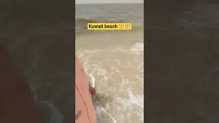 Kuwait city beach 🏖️#lifeisbutadream  #. city beach  #mirrorbeach  I like this make akhuda.  ❤️🥰🤗🫣
