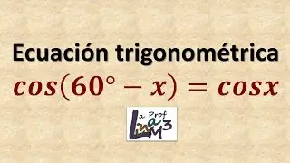 Ecuación trigonométrica | Ejercicio 9 | La Prof Lina M3