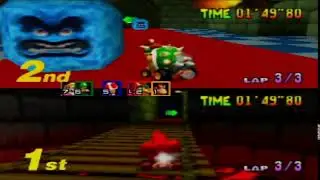 playing mario kart 64 on this crazy weekend