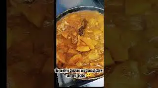Easy Chicken & Squash Recipe😋🤤👌🍽️ #yummmmy #recipe #chickendish #squash #chickenrecipes #delicious