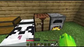 Minecraft survival 3 (nos salvamos a medio cora y encontramos 1 diamante