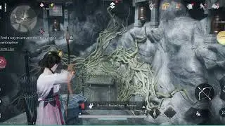 Where winds meet - Find a way to activate the stone gate's contraption - Water lady - Lake Goddess