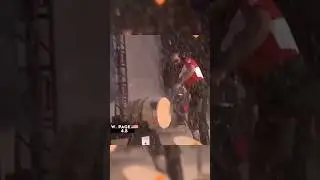 INSANE Chainsaw Precision in Timbersports #shorts#timbersports#chainsaw#logcutting#oddlysatisfying