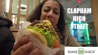 SHAKE SHACK CLAPHAM HIGH STREET LONDON PART 2 FOOD REVIEW!!!