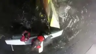 RS Feva Capsize