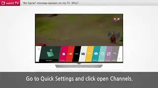 [LG WebOS TV] - Troubleshoot No Signal issues in your LG Smart TVs