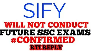SIFY WILL NOT CONDUCT FUTURE SSC EXAMS - CONFIRMED | NEW VENDOR POSSIBILITIES | ASK YOUR DOUBTS !