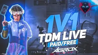 CUSTOM ROOM 1v1 TDM CHALLENGE | IQOO Z5 | BGMI / PUBG  LIVE STREAM | AGROX GAMING #bgmi #agroxgaming