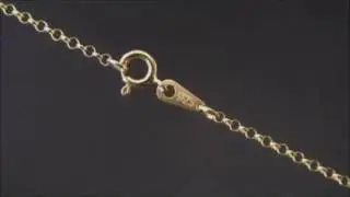 Gold Sterling Silver 2mm Rolo Chain Necklace-wholesale sterling silver chains at AZFindings.com
