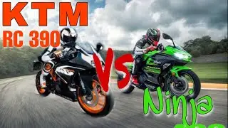 Piques con Ktm Rc 390 Vs NInja 400
